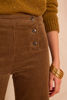 Picture of OXAN HIGH-WAISTED WIDE-LEG CORDUROY TROUSERS
